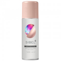 Sibel hajszínező spray metál rosegold, 125 ml