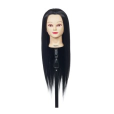Sibel Jessy gyakorló babafej szintetikus hajból, 50-60 cm