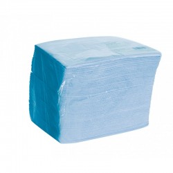 Stella vízlepergetős papírtörölköző, 33 x 45 cm kék 50db