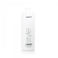 Subrina Style Define Blow Dry lotion ultra erős hajformázó permet, 1 l Subrina Style Define Blow Dry lotion ultra erős hajformázó permet, 1 l