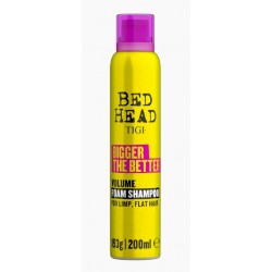 Tigi Bed Head Bigger The Better hab sampon vékonyszálú hajra, 200 ml Tigi Bed Head Bigger The Better hab sampon vékonyszálú hajra, 200 ml