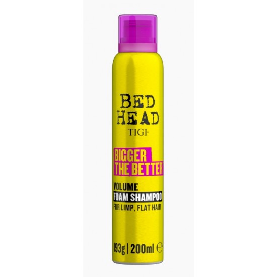 Tigi Bed Head Bigger The Better hab sampon vékonyszálú hajra, 200 ml