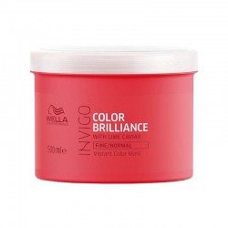 Wella Professionals Invigo Color Brilliance hajpakolás normál és vékony szálú hajra, 500 ml Wella Professionals Invigo Color Brilliance hajpakolás normál és vékony szálú hajra, 500 ml