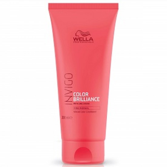 Wella Professionals Invigo Color Brilliance kondicionáló normál és vékony szálú hajra, 200 ml Wella Professionals Invigo Color Brilliance kondicionáló normál és vékony szálú hajra, 200 ml