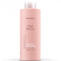 Wella Professionals Invigo Recharge Cool Blonde sampon hideg szőke hajra, 1000 ml Wella Professionals Invigo Recharge Cool Blonde sampon hideg szőke hajra, 1000 ml